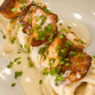 Salmon Alfredo